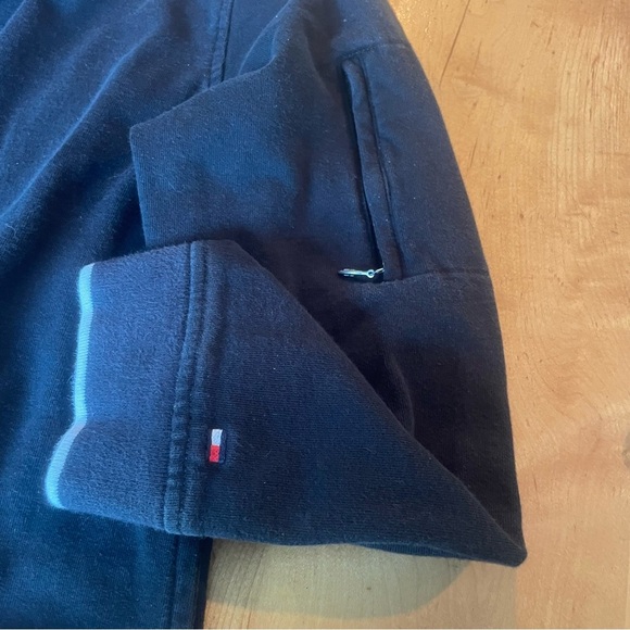 Tommy Hilfiger Golf women’s Navy Blue Zip-Up Jacket/sweatshirt size medium - Picture 4 of 6